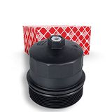 febi bilstein 109414 Oliefilterdeksel met afdichtring, 1 stuk