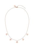 PURELEI Ketting Confidence Roségoud Roestvrij staal 45 cm