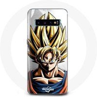 Maniacase Hoesje voor Samsung Galaxy S10 Sangoku Wall Dragon Ball Super