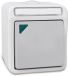 Peranova 102449 Pera Knop spatwaterdicht Lichtgrijs, Donkergrijs 1 stuk(s)