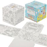 Baker Ross FN396 Mijn vastendoos met kleur - Pak van 4, Paas knutselspullen voor kinderen
