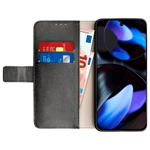 Just in Case PU Leather Book Case Black Google Pixel 9a