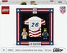 LEGO Editions 43033 2026 Amerikaans nationaal voetbalteamshirt - Bouwset voor kinderen vanaf 10 jaar