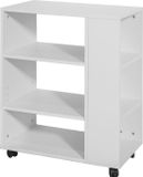 MARA table d'appoint - Wit - MDF - 60 x 75 x 35 cm
