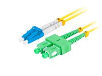 Lanberg FO-LUSA-SD11-0020-YE InfiniBand- und Glasfaserkabel 2 m SC LC LC/SC Gelb