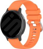 Strap-it Smartwatch siliconen Classic bandje - oranje
