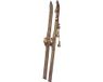 Loberon Decoratieve ski set van 2 Lambeth bruin