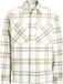 Jack & Jones Jprraymond Melange Check Ls Overshi 12263647 Cloud Dancer/comfort Fi Homme Taille - S