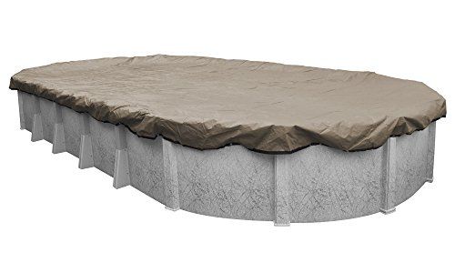 Robelle Dura-Guard 321218-4 Winter Pool Cover, 12-18 ft Oval