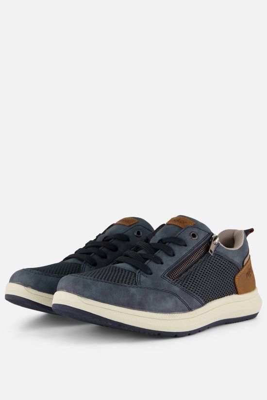 Rieker Sneakers Blauw Synthetisch - Maat 43