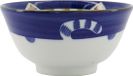 TOKYO DESIGN STUDIO Kawaii Cat Neko Tayo Bol 13,5x6,8cm 300ml Bleu
