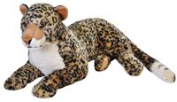 Wild Republic Pluche dieren luipaard knuffel - 76 cm