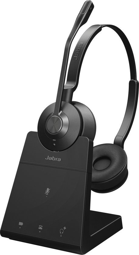 Jabra Engage 45 SE Headset - Draadloos - Zwart