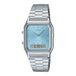 Casio Elegant horloge AQ-230A-2A1, Turkoois, Klassiek
