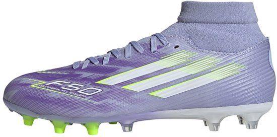 Adidas Performance F50 Sparkfusion League Firm Ground/Artificial Grass Voetbalschoenen - Dames - Paars - 39 1/3