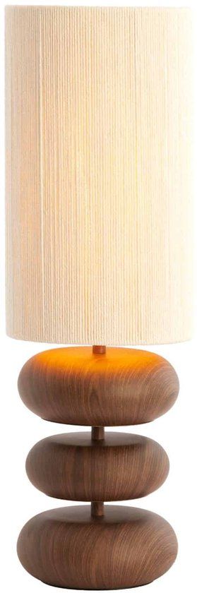 Light & Living Tafellamp Danialo - Bruin - Ø22x67.5cm