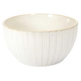 HOME DECO FACTORY, KA0410, Elegant Vlora salad bowl D235 cm, perfect for salads, fruits and appetizers, easy to clean, adapts to all styles, beige color