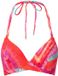 LingaDore Voorgevormde Triangel Bikini top Sea coral Gebloemd 40D