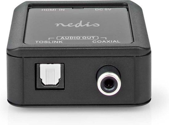 Nedis ACON3425AT Digitale Audioconverter Zwart