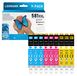 Canon Cartouches d'imprimante compatibles PGI-580 XXL CLI-581 XXL