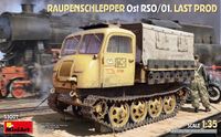 MiniArt Modelbouwpakket Militaire voertuigen - 53007 Raupenschlepper OST RSO/01 Last Production WWII - Duits Militair Voertuig Plastic - 1:35 - Modelbouw
