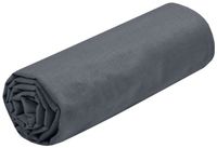Stof Textiles Hoeslaken Eden - 2-persoons - 160 x 200 cm - donkergrijs - hotelkwaliteit - ademend katoen - 30 cm matrasdikte