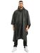 Brandit Ripstop Poncho heren, zwart.
