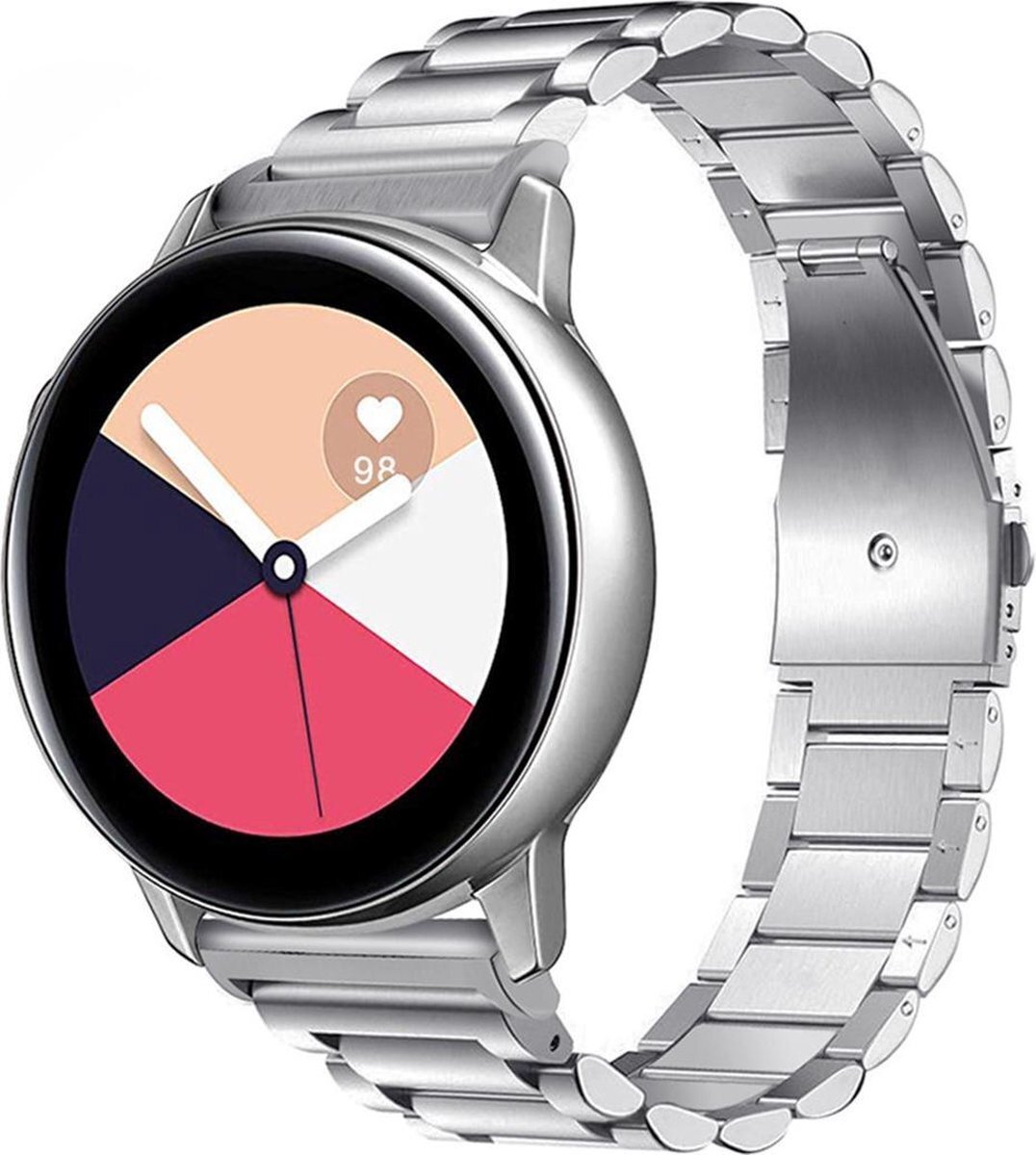 imoshion watch bandje Samsung Galaxy Watch 40/42mm / Active 2 42/44mm - Zilver