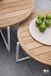 Apple Bee Condor koffietafel teak ø 94 cm - Oyster