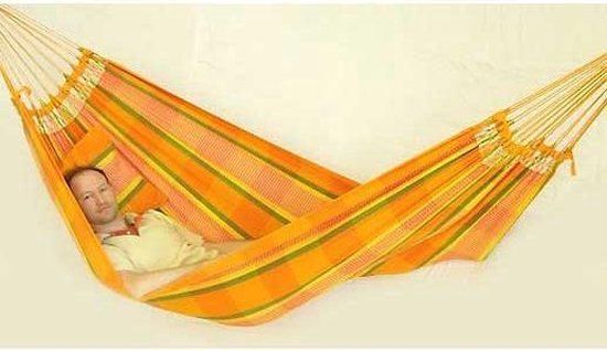 Hangmat Aurora XL - Meerkleurig - Katoen - 360 x 150 cm - 2 personen