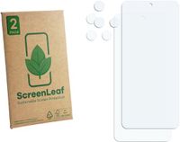 ScreenLeaf Bedifol Screenprotector voor Motorola Moto G17 (Voor+Camera) - 2 Stuks Transparant
