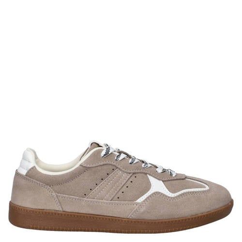 Nelson suède sneakers taupe