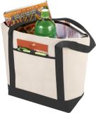 Merkloos Lighthouse Koeltas - Zwart met creme - 22.5 liter