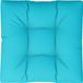 vidaXL Palletkussen 80x80x12 cm stof turquoise