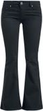 Black Premium by EMP Zwarte jeans met flare - Dames - W32L32