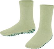 FALKE Catspads Noppen op de zool coton laine chaussettes d'intérieur enfants vert - taille 35-38