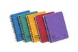 Clairefontaine 482/1137Z - Notitieboek met Spiraalbinding Notemaker Europa - A6 10,5x14,8 cm - 120 Afscheurbare Pagina's Kleine Ruitjes - Wit Papier 90 g - Omslag Glanskarton - Willekeurige Kleuren