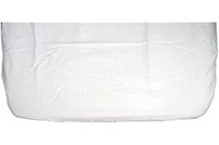 Hoeslaken, [Brand] Hoeslaken, 100% katoen, aanpasbaar, wit, 35 x 75 cm, voor babyzitje, wieg of kinderbed, ademend en zacht, onderhoudsvriendelijk, geschikt voor de droger