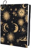 Dailygoody - Housse de livre extensible - Lavable et réutilisable - Noir
