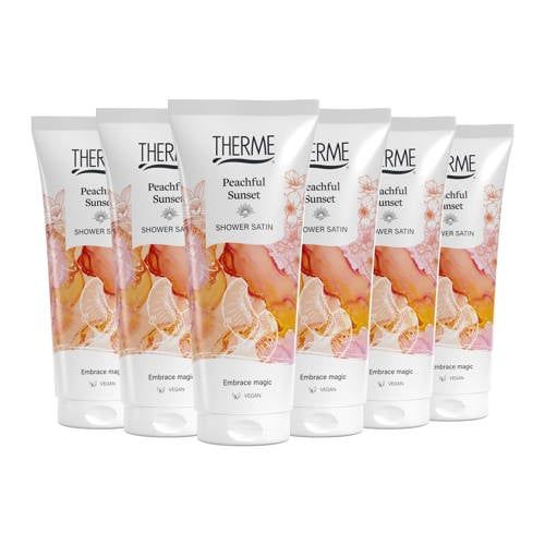 Therme Peachful Sunset douchegel - 6 x 200ml