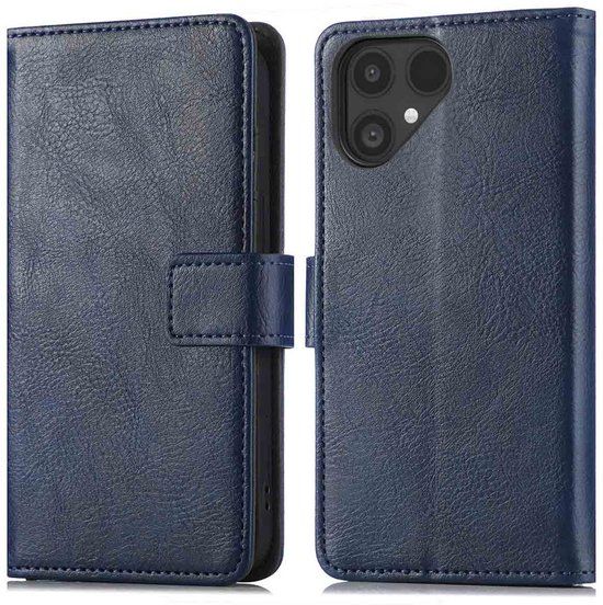 imoshion Luxe Bookcase - Donkerblauw - Fairphone 6