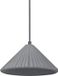 OSRAM DECOR Pyramid en béton, suspension en béton, 250 mm, gris foncé