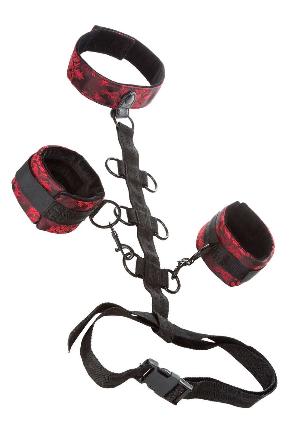 Scandal Harnas Body Collar Restraint - Halsband bondageset