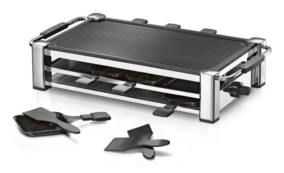 Rommelsbacher RCC 1500 Raclette - 1500W - Chrome