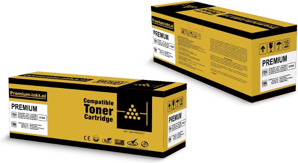 Premium-inkt.nl HP 30X (CF230X) zwart Toner Met Chip