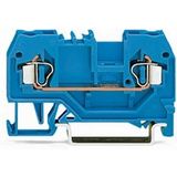 WAGO 280-904 Borne de passage bleu 0.08-2.5qmm