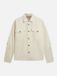 Scotch and Soda Chemise en coton et lin écru - Taille XL - Hommes