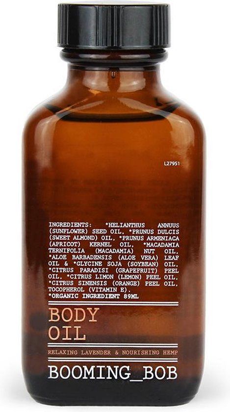 Booming Bob Lichaamsolie Relaxing Lavender & Nourishing Hemp Bio 89ml