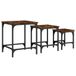 VidaXL 838935 salontafel eiken metaal hout
