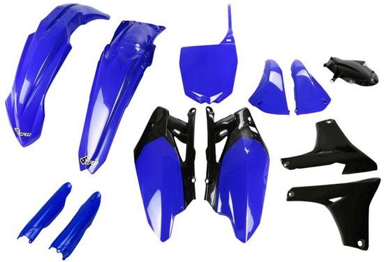 Ufo Yamaha Yzf 450 2011-2013 Yakit311f-089 Fork Protectors & Plastic Set Blauw